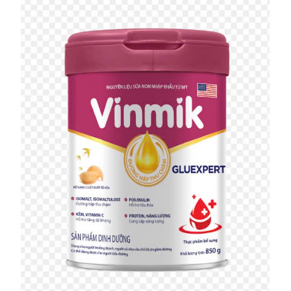 VINMIK GLUEXPERT– SỮA DINH DƯỠNG CHO NGƯỜI TIỂU ĐƯỜNG